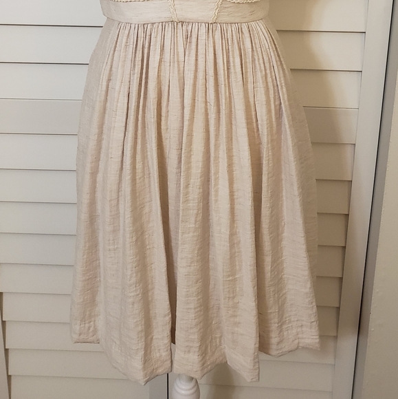 Jessica Simpson Nude Mini Dress With Straps Size 4 - Picture 16 of 16